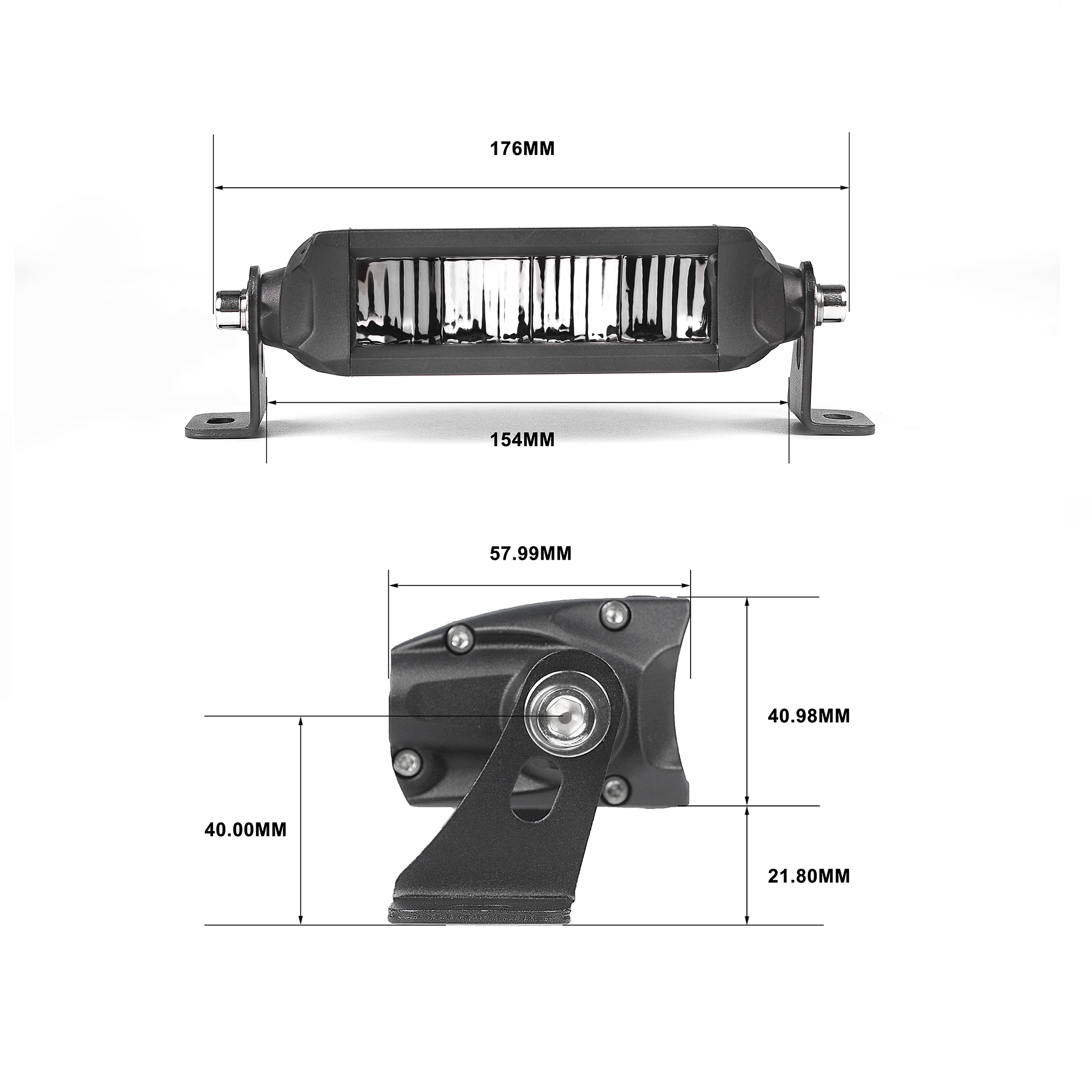 Barre Led Moto M Slim Pro Cm Agm Vision