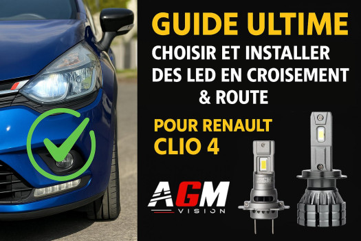 LED Nebelscheinwerfer Mit Blinker DRL Für Renault Clio IV Megane - Rauchlinse