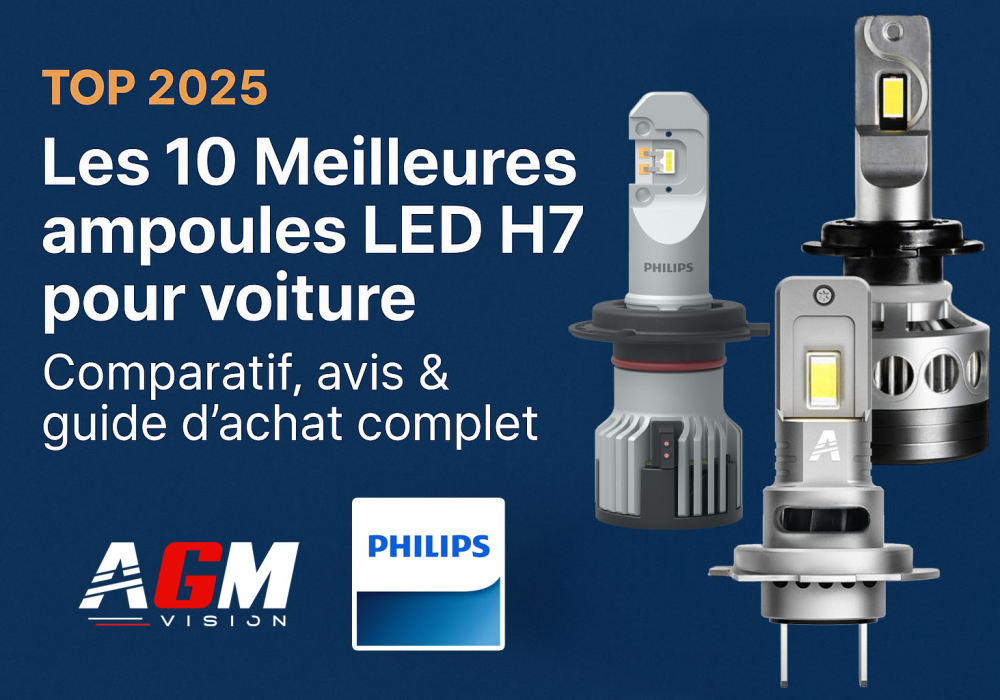 Les 10 Meilleures ampoules LED H7 pour voiture