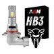 LED Motorradlampe HB3 9005