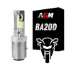 Ampoule LED BA20d pour moto