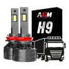 Lâmpadas H9 LED e kits LED H9 para caminhão