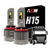 Lâmpadas H15 LED e kits LED H15 para caminhão