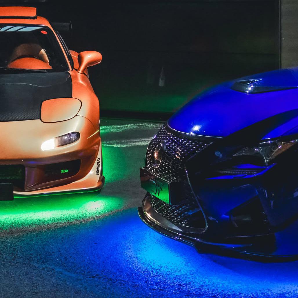 Personnalisation LED extérieure