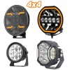 Additional LED spotlight - Round - 4x4