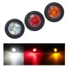 Round LED marker light