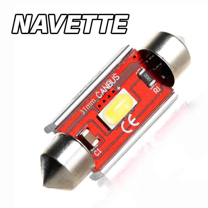 NAVETTE LED ENDURA GT (BLANC) : C5W - 37MM