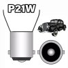 LED P21W-BA15S, 3V, 6V y 12V - Vintage