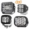 ADDITIONAL LED HEADLIGHT - SQUARE - 4X4