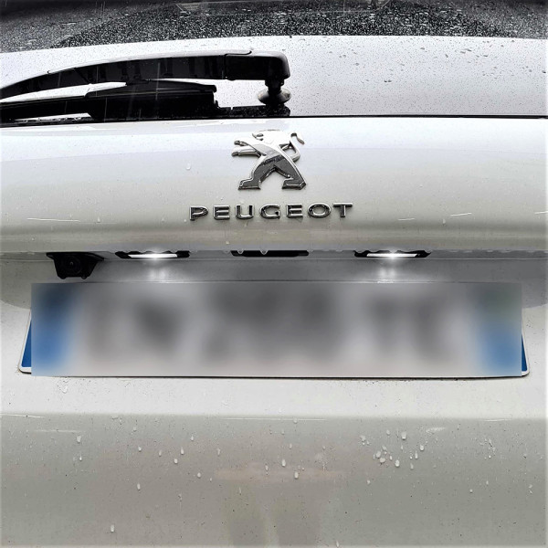 Pack led plaque pour Peugeot 308 II