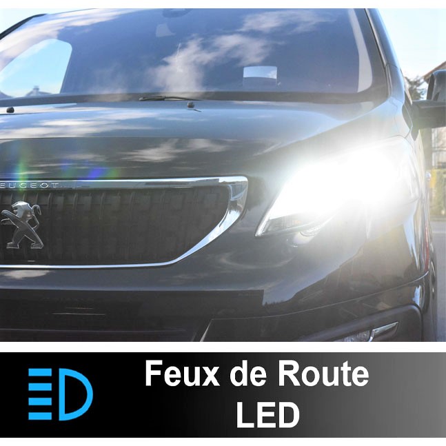 PACK LED Feux de Route Peugeot Expert 3 de 2016 à 2023
