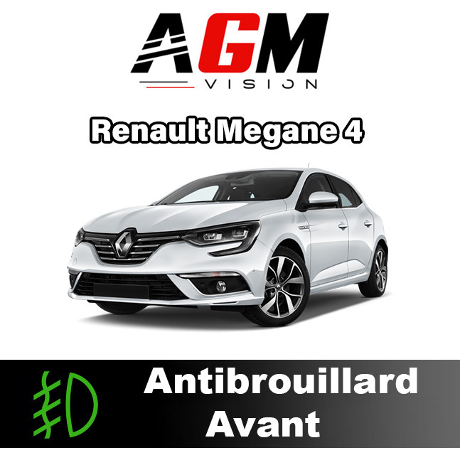 PACK LED Antibrouillard Avant Renault Megane 4