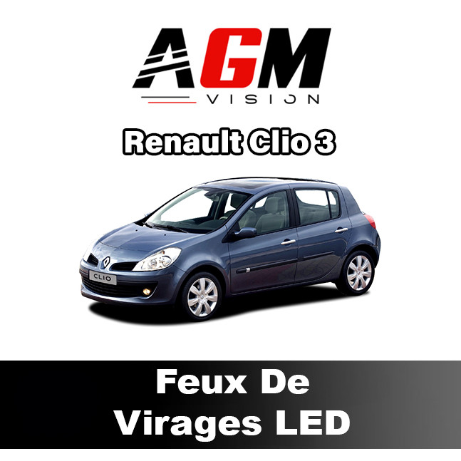 PACK LED Feux De Virage Renault Clio 3