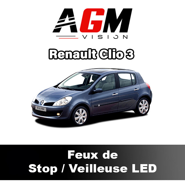 PACK LED Feux de Stop/Veilleuse Renault Clio 3