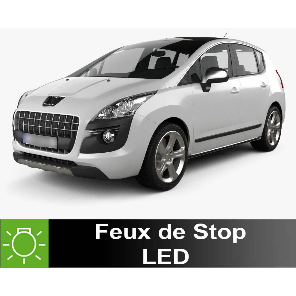 PACK LED Feux de Stop Peugeot 3008 - Année 2009 - 2016
