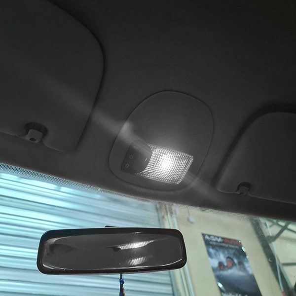 PACK LED Plafonnier Avant Peugeot 206