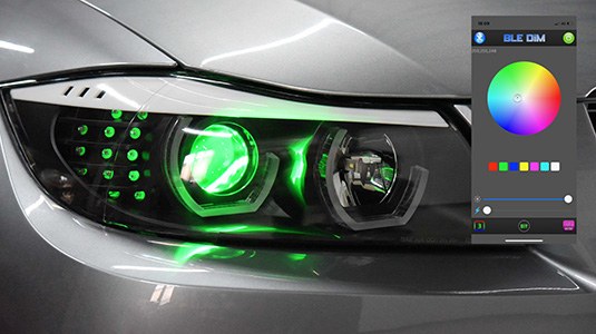 LED H1 DEMON RGB présentation
