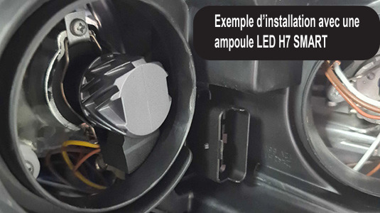 LED H7 SMART : Refroidissement sans ventilateur