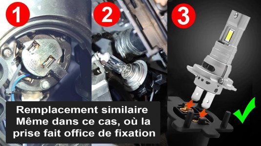 H7 LED GTS 1.1 EVO R70W : la fin des installations compliquées