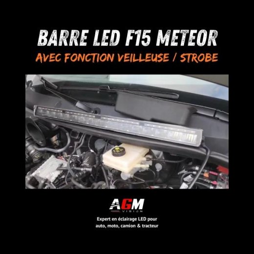 LED BAR F15 METEOR + STROBE 52 CM, 150 WATTS, 17 500 LUMENS