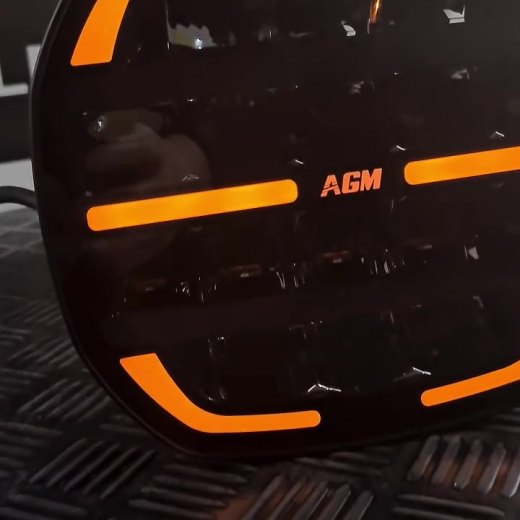 OXMO V2 LEDライト 長距離＆広範囲 Ø 22 cm - 白 / オレンジ 192 W