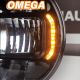 Vídeo : Farol de longo alcance LED Omega SP400 Ø22cm 200 Watts para caminhão 24V Truck
