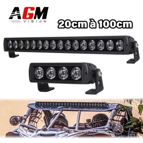 BARRE LED DARK OFF-ROAD- 20cm à 100cm - Combinaison