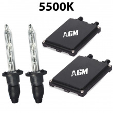Kit Ampoules Xénon H1 55W FLASH START 5500K (Blanc)