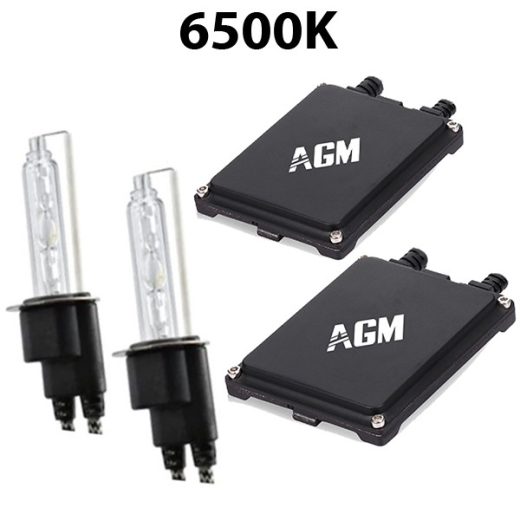 KIT AMPOULES XÉNON H3 55W FLASH START 6500K (BLANC)