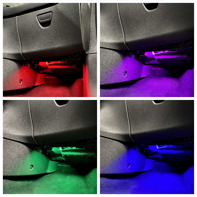 Module d'éclairage Pédalier + Appli RGB (Allume cigare)