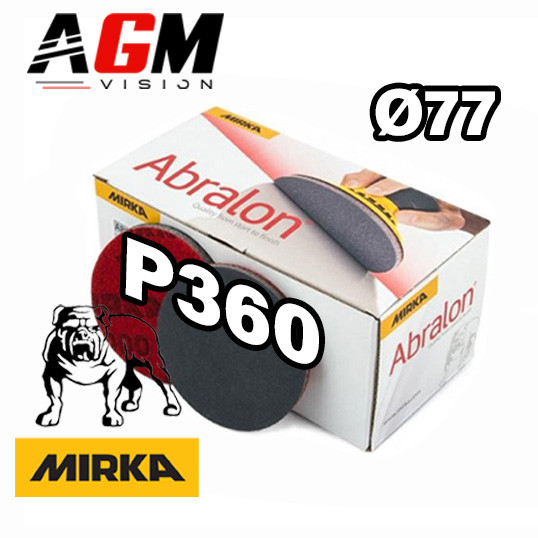 Pack 20 disques Abrasifs Ø 77 MM ABRALON 360