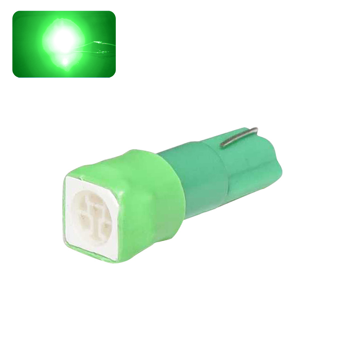 Ampoule LED T5-W1,2W EASY CONNECT (Vert)