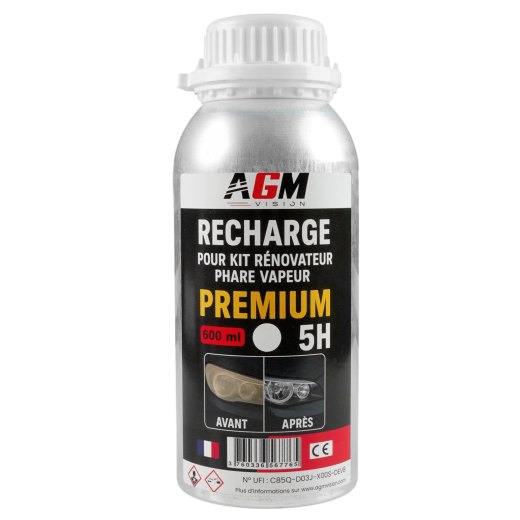 ラグジュアリー 600ml ヘッドライトリニューアルスチーム5H リフィル