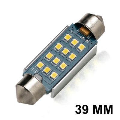 Navette LED-C5W-39mm-DIFFUSION (Blanc)
