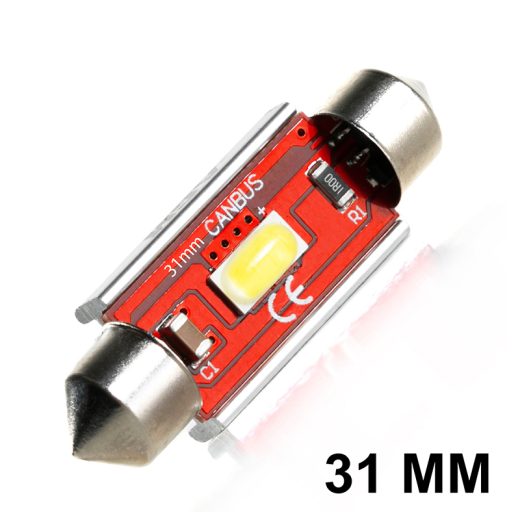 Navette LED C3W-31mm CORSA XR (Blanc)