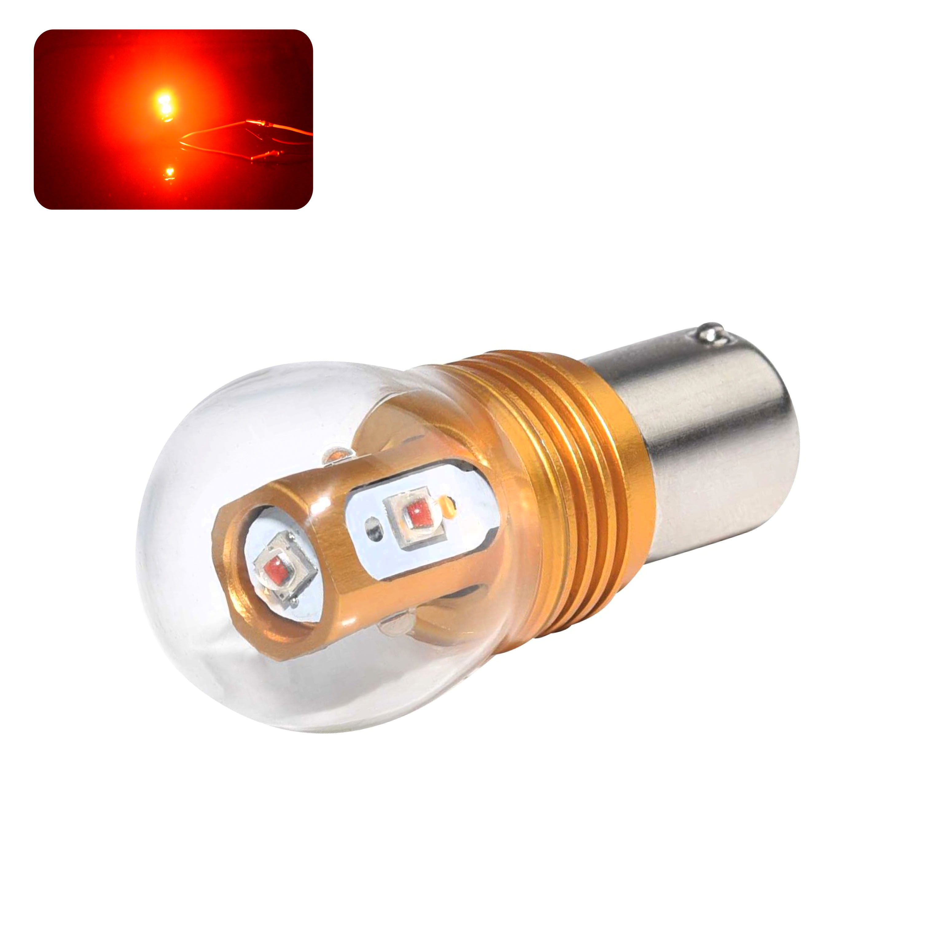Ampoule LED PY21W-BAU15S VINTAGE (Rouge)