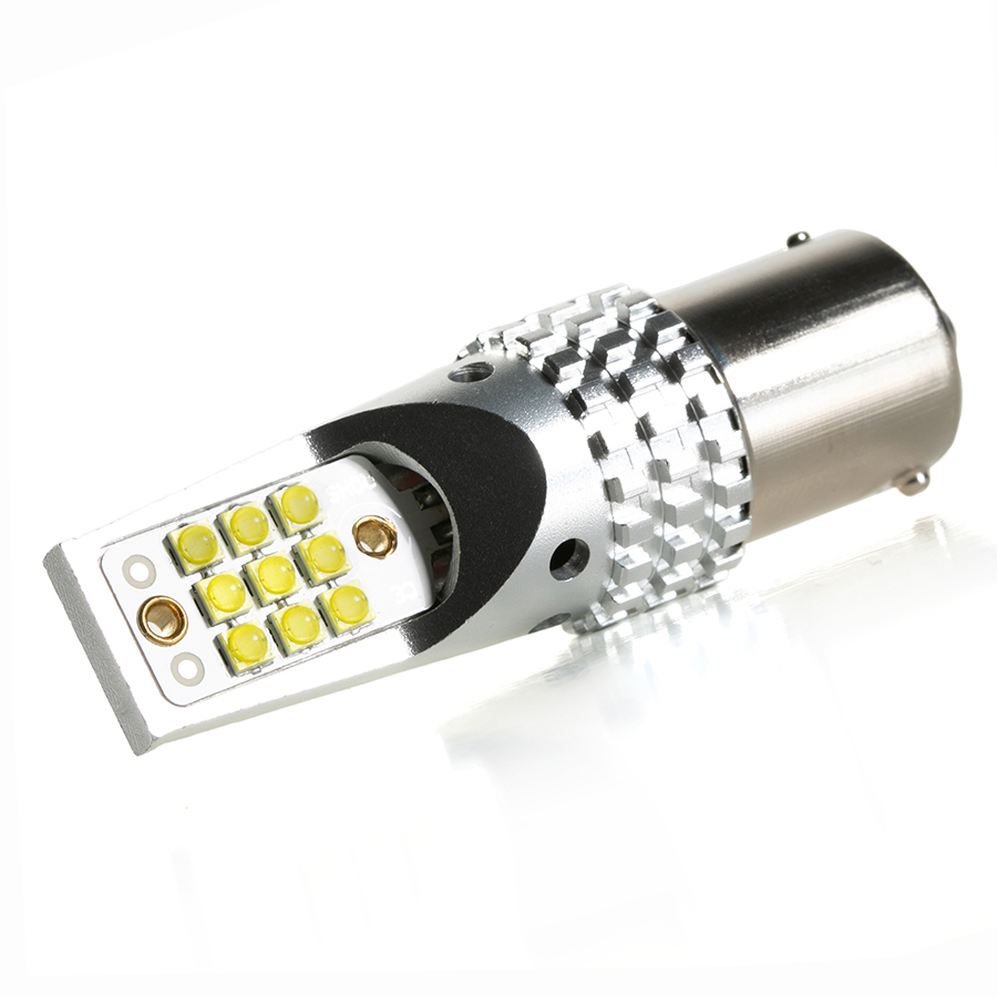  4 X 1156BA15S P21W LED Ampoule Blanc Super Brillant