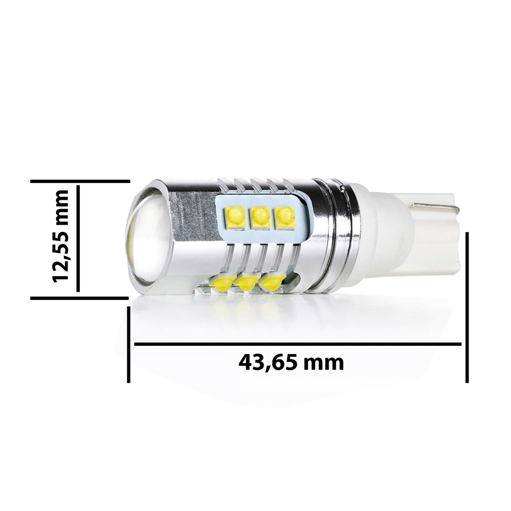 Ampoule LED T10-W5W SUPREME (Blanc)