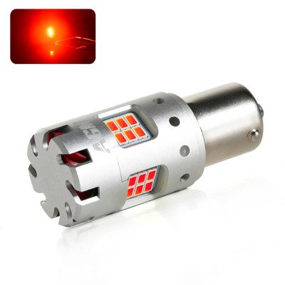 Lampadina LED P21W-BA15S VENTIRAD XS (Rosso)