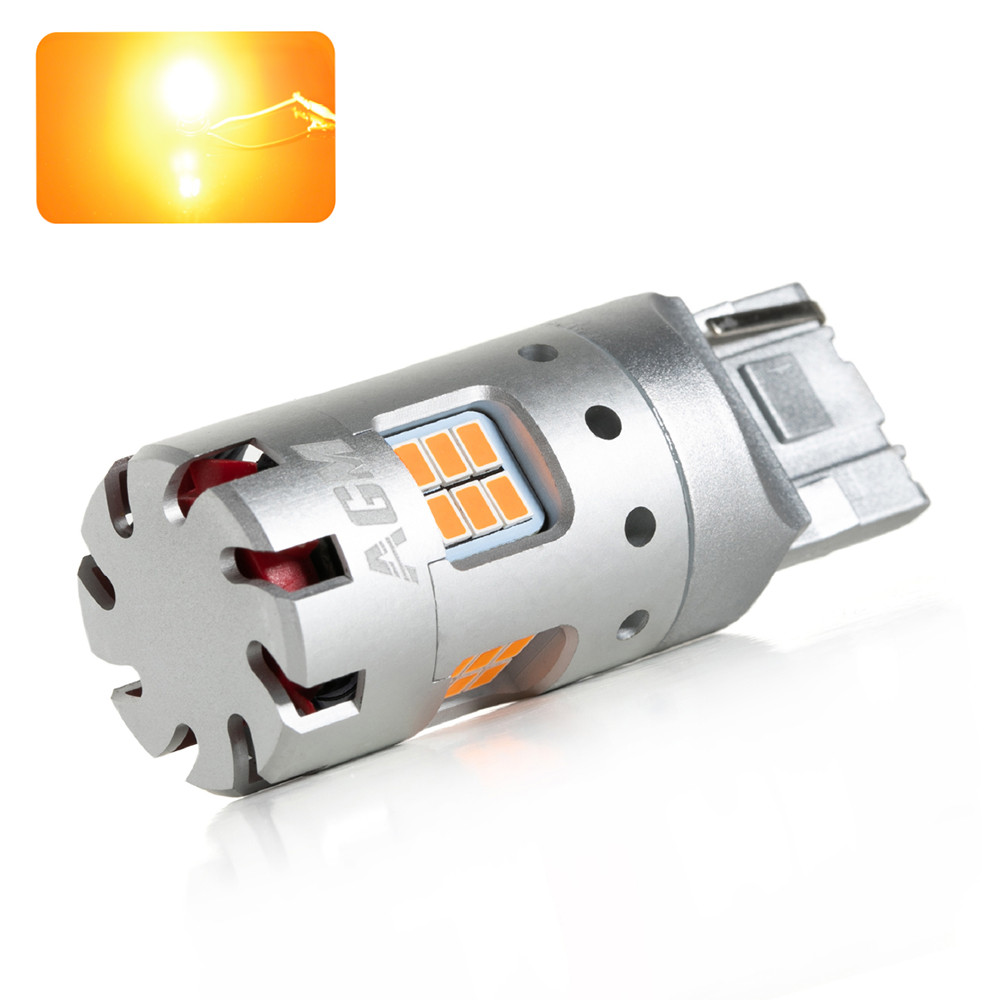 Ampoule LED WY21W-BA15S VENTIRAD XS (Orange)