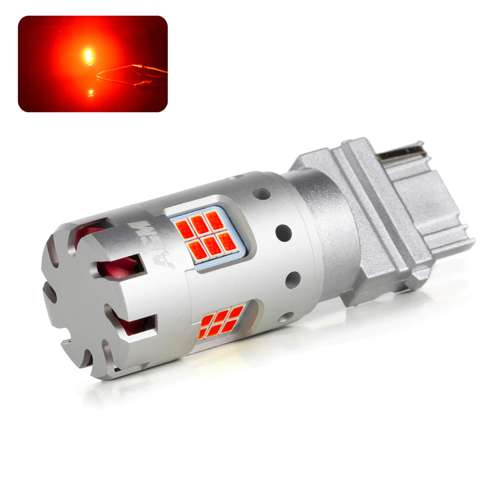 Ampoule LED P27W-T25 VENTIRAD XS (Rouge)