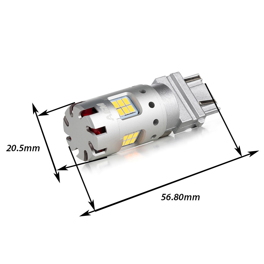 Ampoule LED P27/7W-3157 VENTIRAD XS (Blanc)