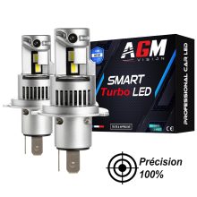 Kit Ampoules LED H4 SMART TURBO