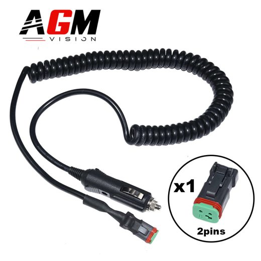 Connecteur Deutsch 2 pins allume-cigare barre LED