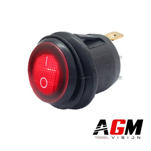 Botón interruptor on/off impermeable