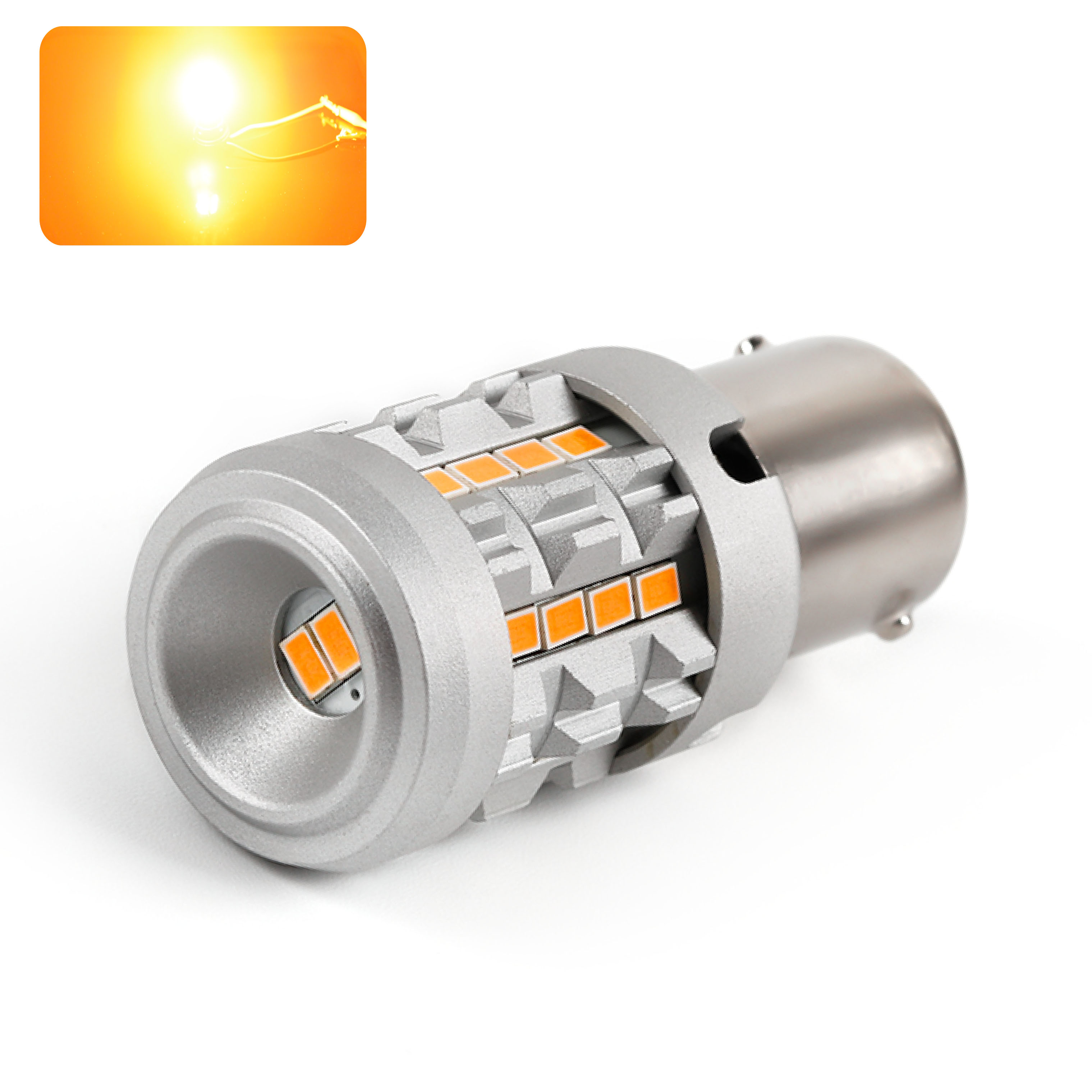 Ampoule LED PY21W-BAU15S-ULTRA CLIGNOTANT
