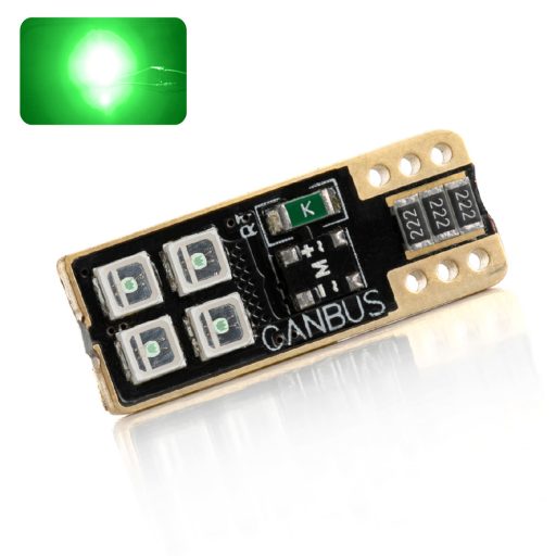 Ampoule LED T10-W5W ROYAL SIDE (Vert)