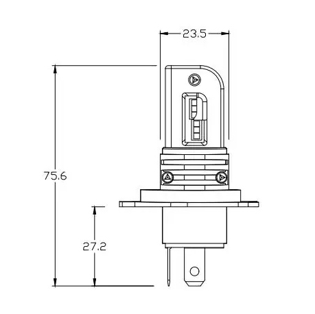 Kit Ampoules LED HB2 9003 SMART