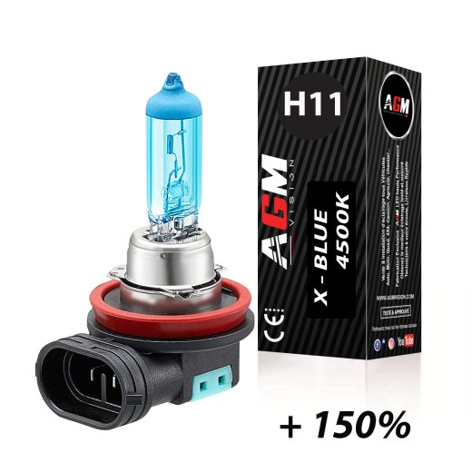 1 BOMBILLA HALÓGENA H11 55W X-BLUE 4500K