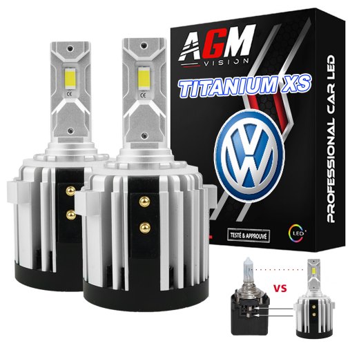 LEDバルブキット H7 スペシャル VOLKSWAGEN、Mercedes、高性能Canbus、100ワット、純正同様の取付け